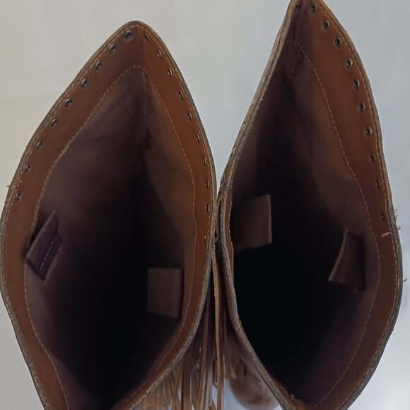 NIB Size 8.5M Nicole Ageless Rust Red Knee High - Picture 8 of 10